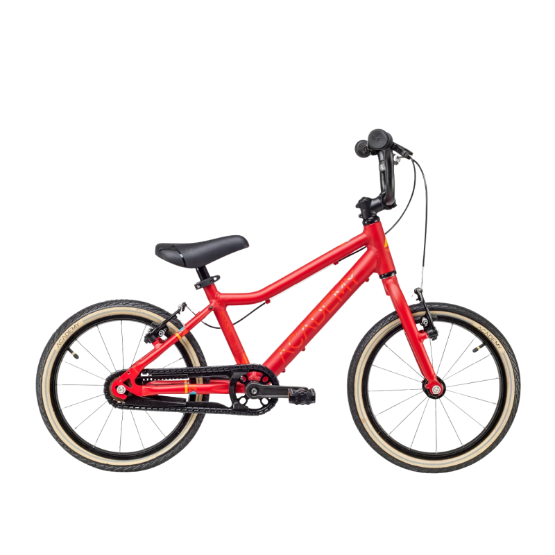 Īpaši viegls bērnu velosipēds ACADEMY 3. klase, 16" sarkans