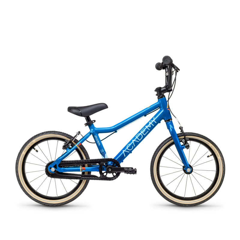 Īpaši viegls bērnu velosipēds ACADEMY 3. klase, 16" zils