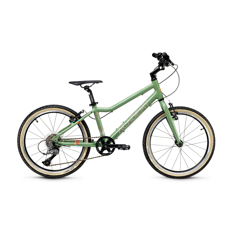 Īpaši viegls bērnu velosipēds ACADEMY 4. klase, 20" zaļš