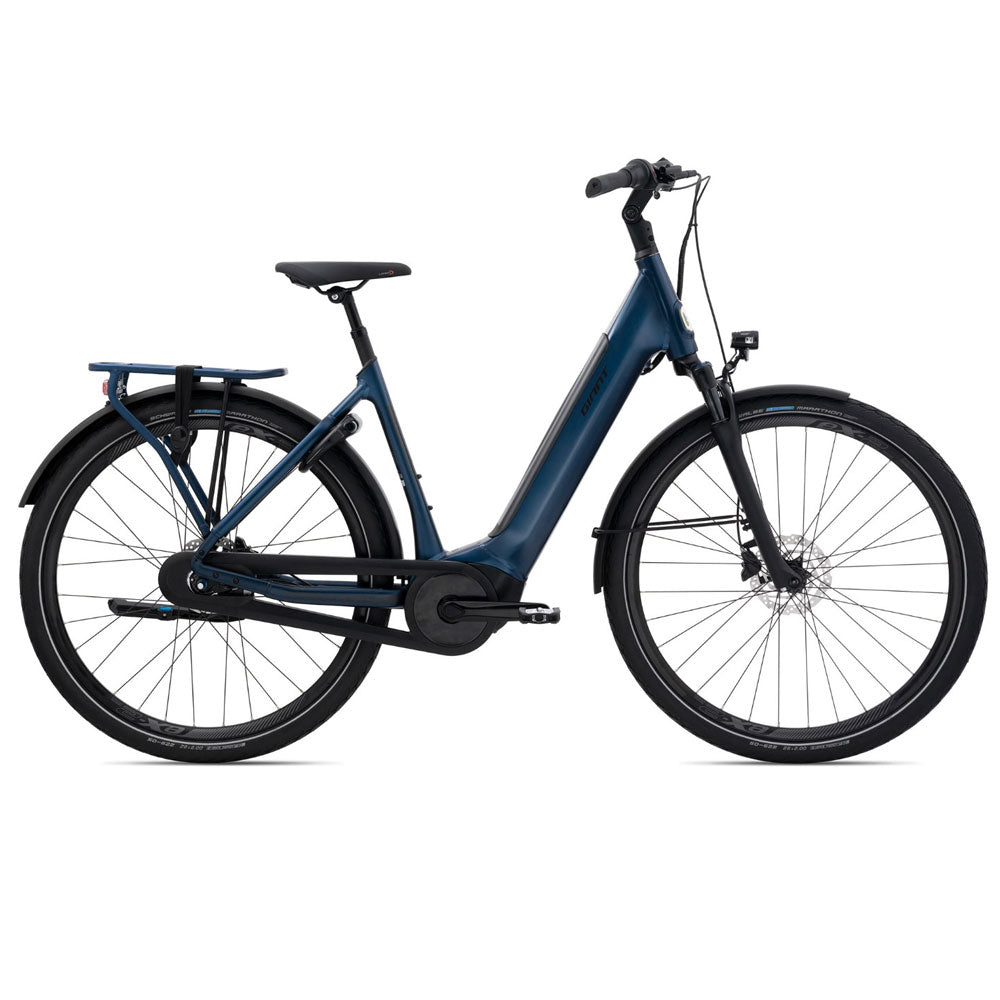 Elektriskais velosipēds GIANT DailyTour E+ 1 RT LDS D, Metallic Navy