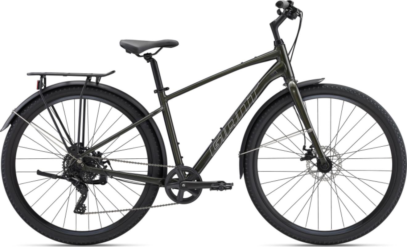 Hibrīda velosipēds Giant Cypress 3 City, Phantom Green