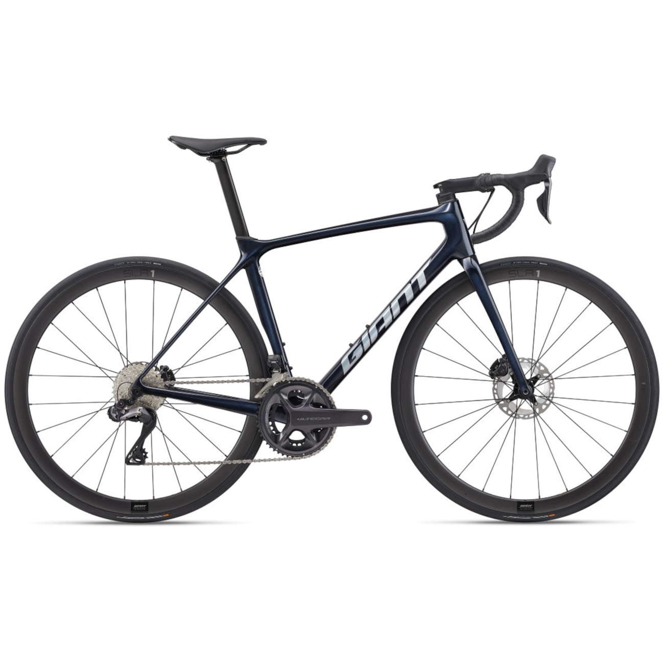 Šosejas velosipēds Giant TCR Advanced Pro Disc 0 Di2, auksta nakts
