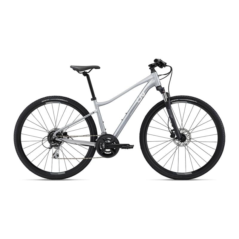 Velosipēds sievietēm LIV Rove 3 DD 28" Silver