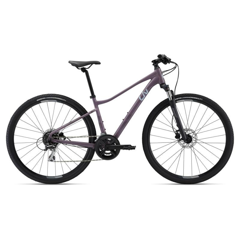 Sieviešu velosipēds LIV Rove 3 DD Purple Ash