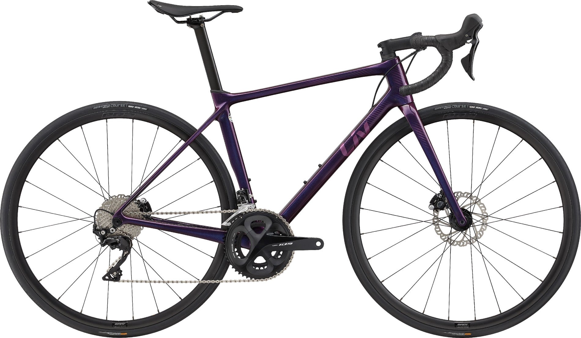 Šosejas velosipēds LIV Langma Advanced 2 Disc, Chameleon Purple