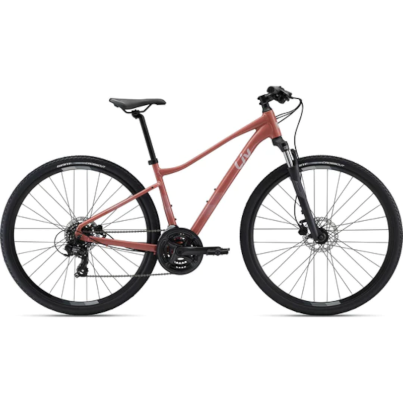 Sieviešu velosipēds LIV Rove 4 DD, Terra Roza