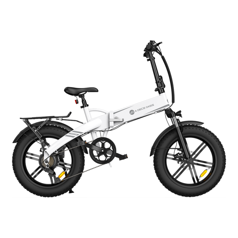 Saliekams elektriskais velosipēds ADO A20F XE, balts