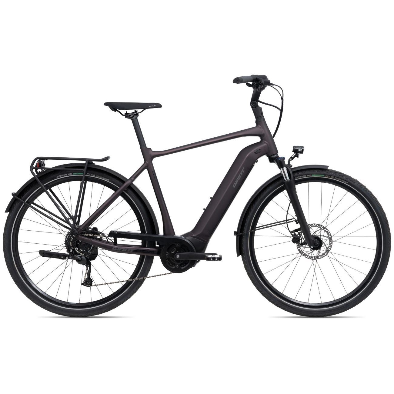 Elektriskais velosipēds GIANT DailyTour E+ 3 GTS, Rosewood