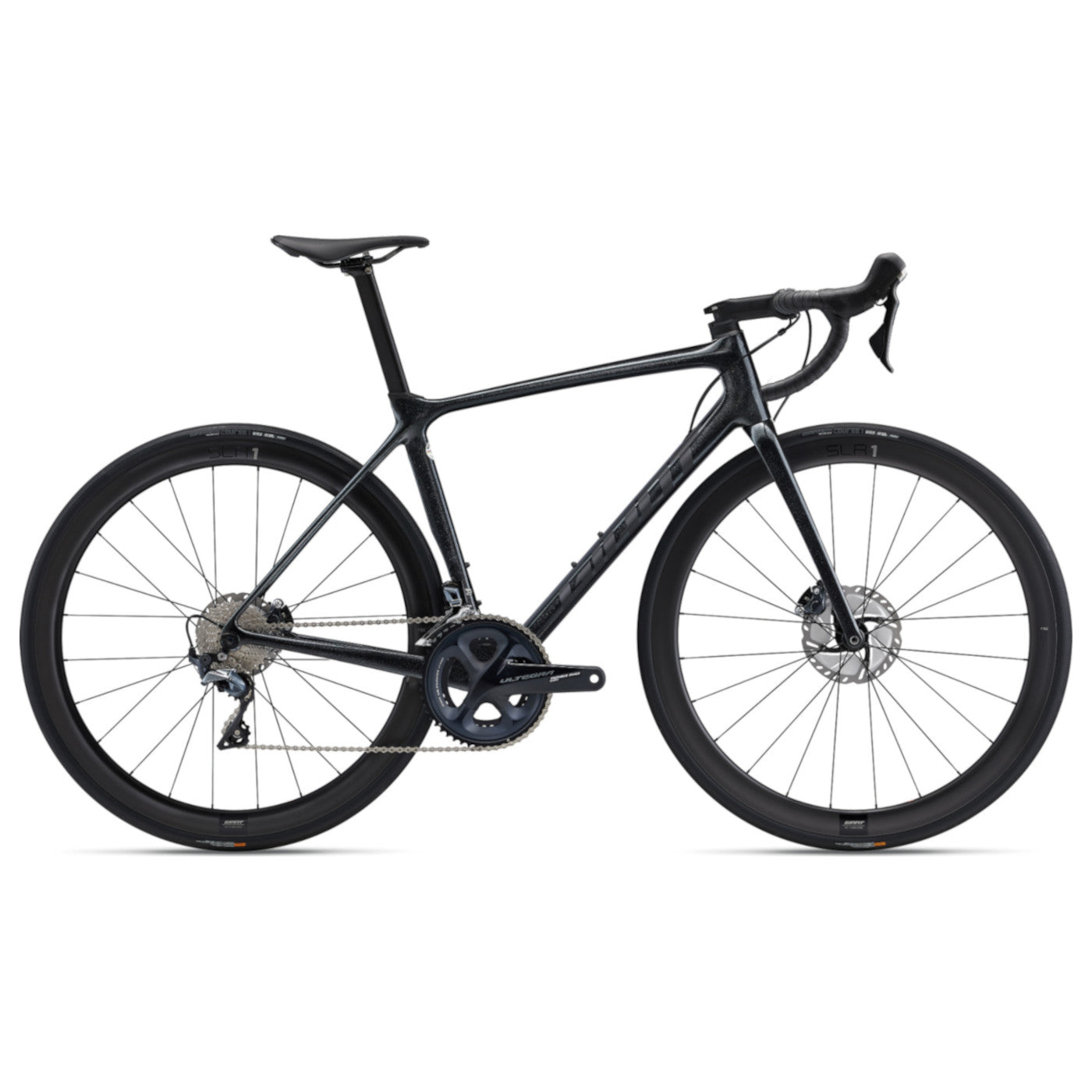 Velosipēdu Giant TCR Advanced Pro 1 disks, melns dimants