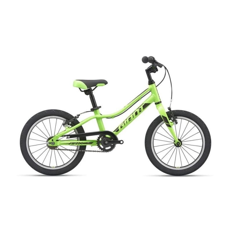 Īpaši viegls bērnu velosipēds GIANT ARX 16" F/W Metallic Green