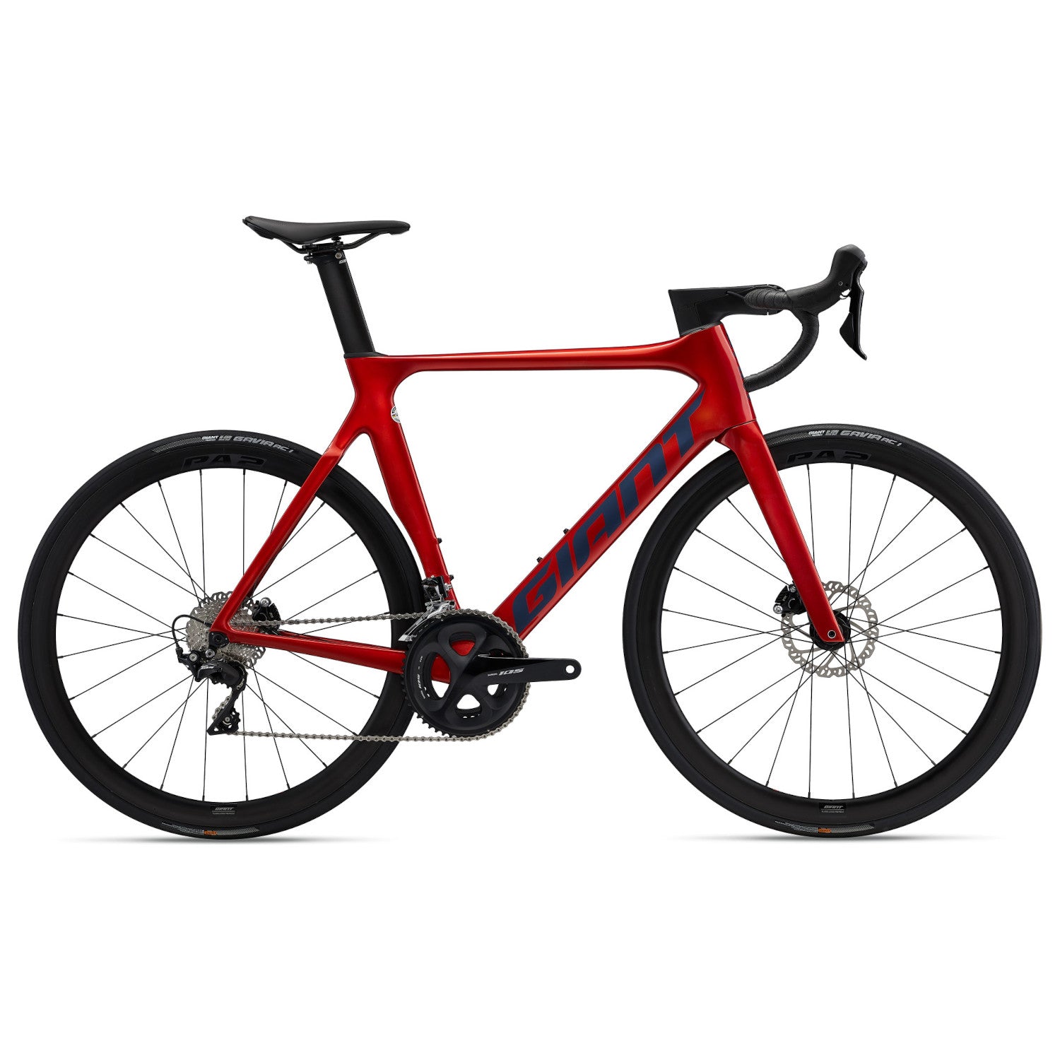 Velosipēdu Giant Propel Advanced 2 disks, Grenadine