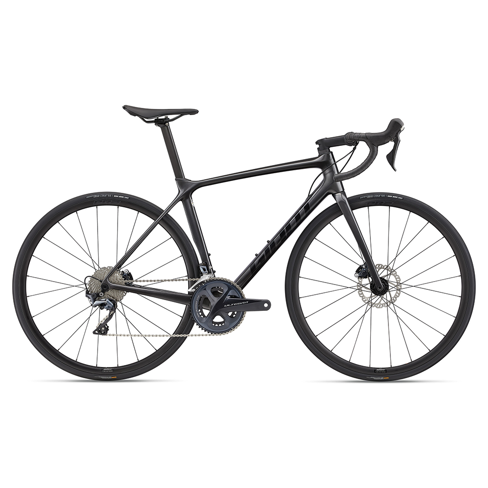 Velosipēdu Giant TCR Advanced 1 Disc-KOM, melns hroms