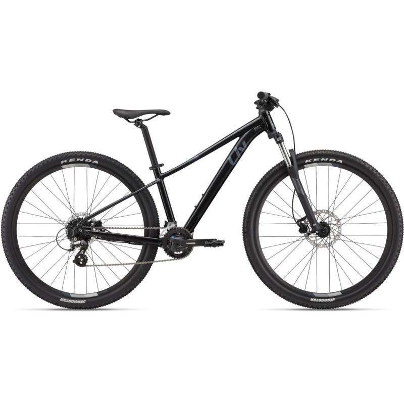 Sieviešu velosipēds LIV Tempt 3, metāliski melns, 27,5"