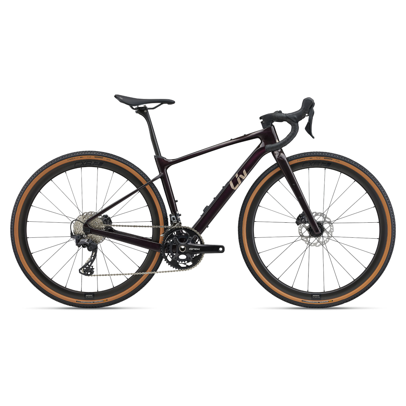 Sieviešu grants velosipēds LIV Devote Advanced 0 (2025) Tiger Red