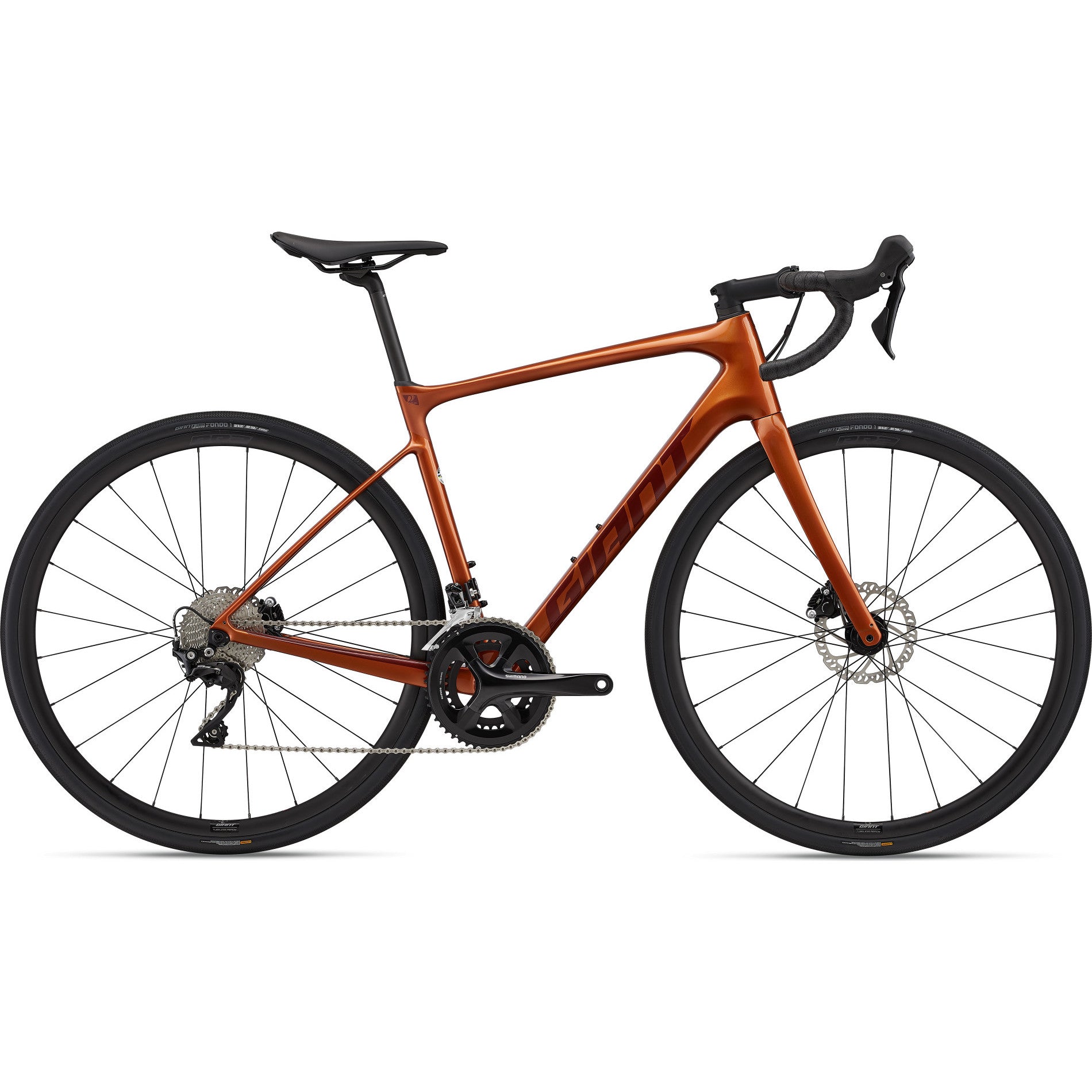 Šosejas velosipēds GIANT Defy Advanced 2, 28" Amber Glow