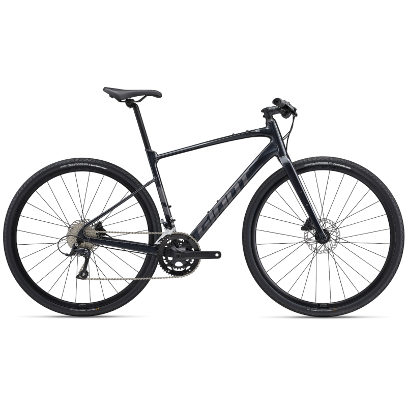 Velosipēds GIANT FastRoad AR 2, 28" metāliski melns
