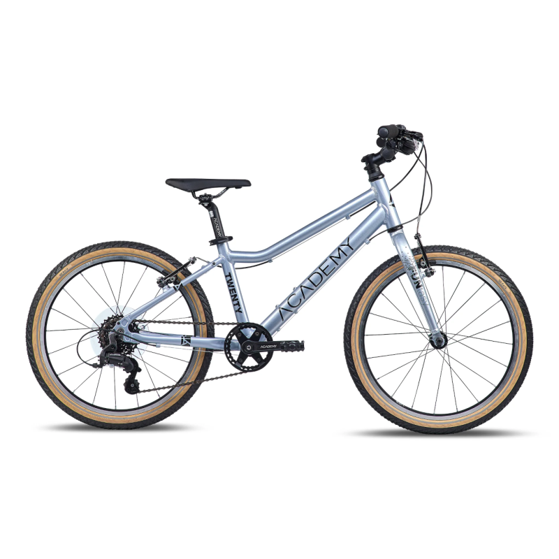 Īpaši viegls bērnu velosipēds ACADEMY 4. klase, 20" Funtasy Silver