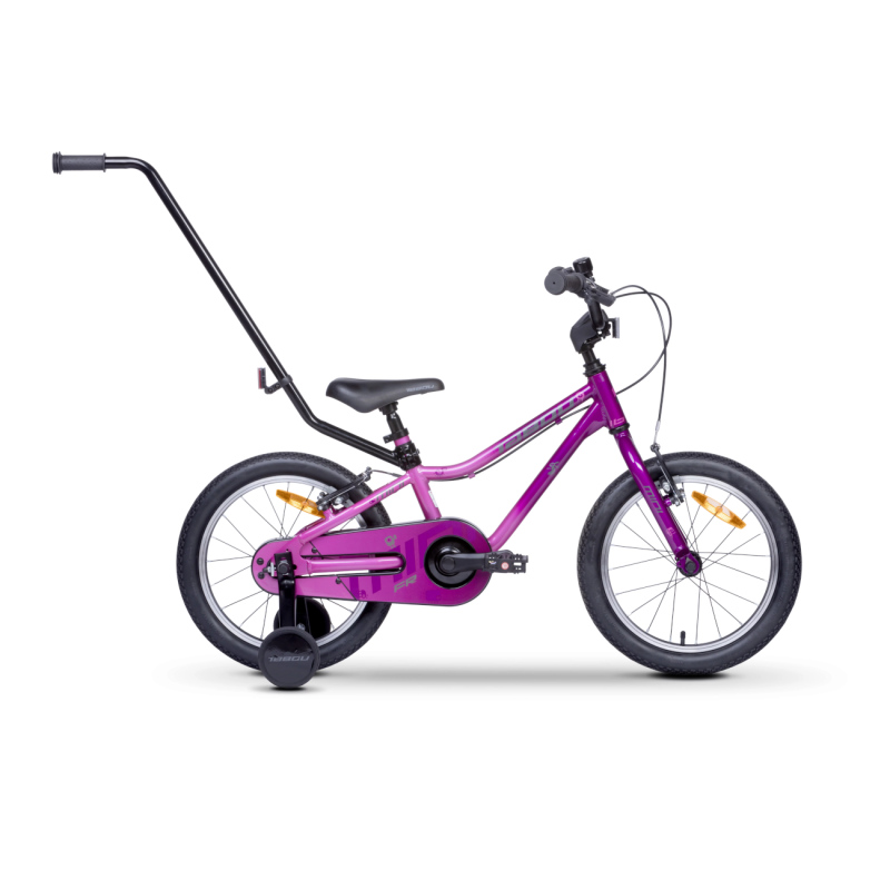 Bērnu velosipēds TABOU Mini FR, 16" rozā-violets