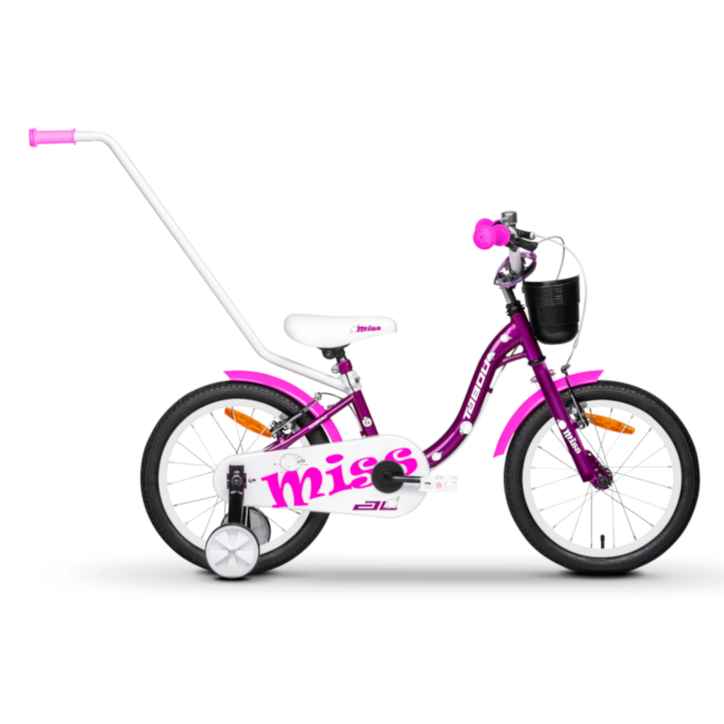 Bērnu velosipēds TABOU Miss AL, 16" violeti balts