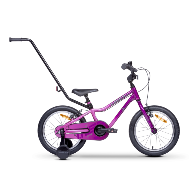 Bērnu velosipēds TABOU Miss FR, 16" rozā-violets