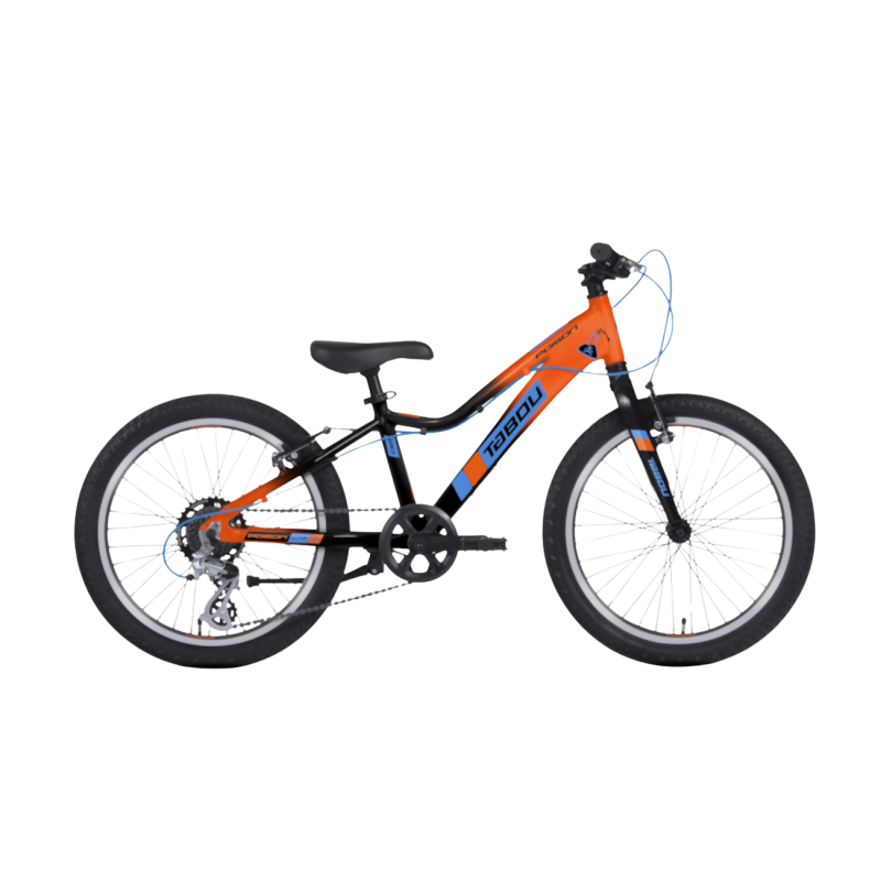 Bērnu velosipēds TABOU Poison Lite 20, oranžmelns