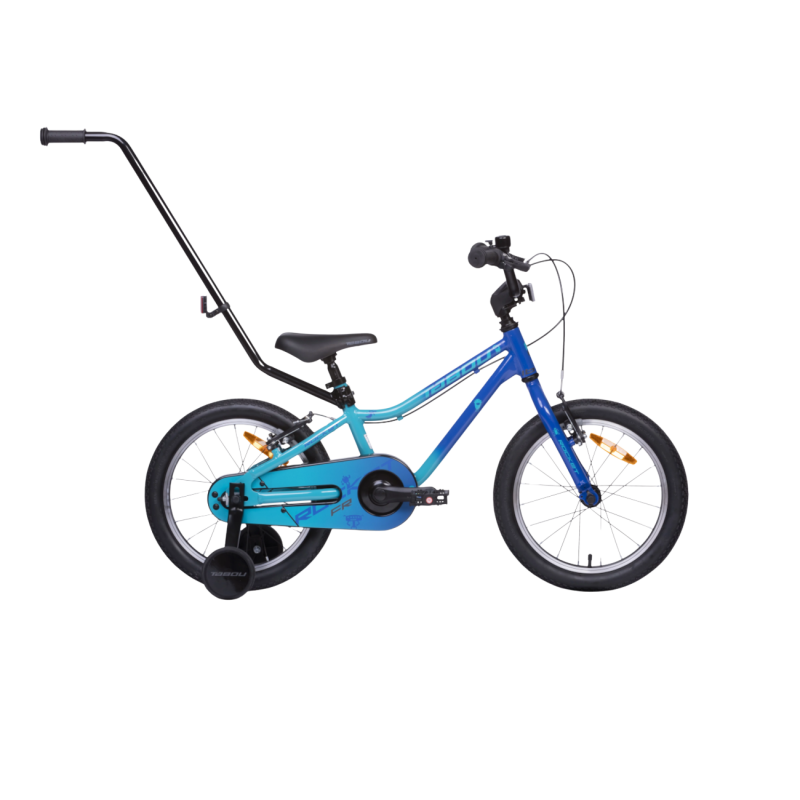 Bērnu velosipēds TABOU Rocket FR, 14" zili tirkīza krāsā