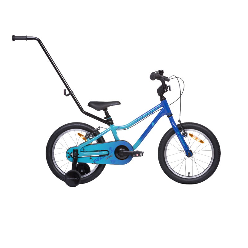 Bērnu velosipēds TABOU Rocket FR, 18" zili tirkīza krāsā