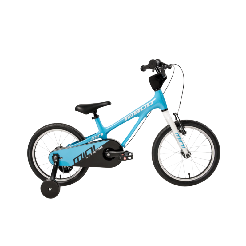Ultraviegls bērnu velosipēds TABOU Rocket Lite MG, 14" zili balts