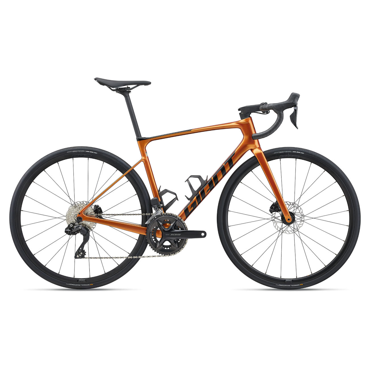 Šosejas velosipēds GIANT Defy Advanced 1 (2025) Solar Flare