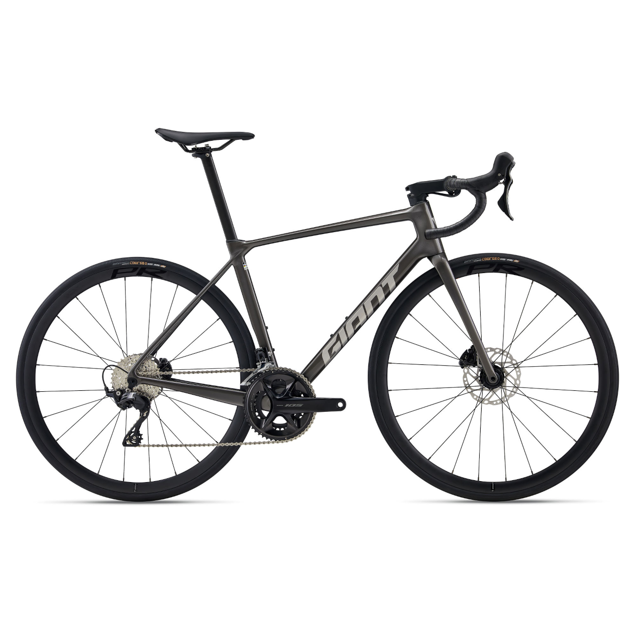 Velosipēds GIANT TCR Advanced 2 PC (2026) Stealth Chrome
