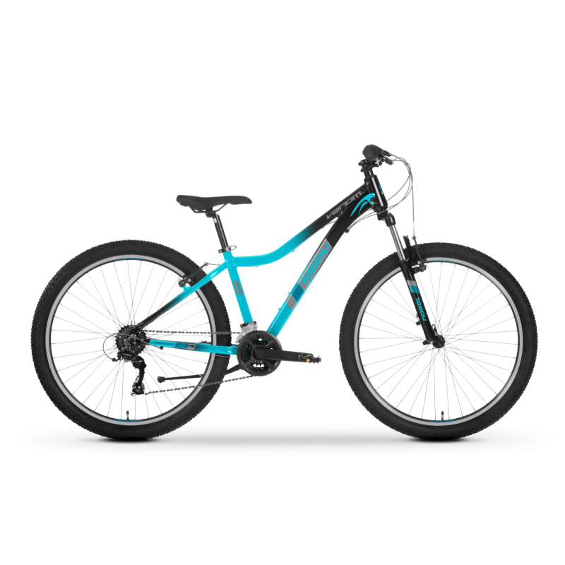 Bērnu velosipēds TABOU Venom 1.0 W, 26" melns-tirkīza, 10-12 gadi