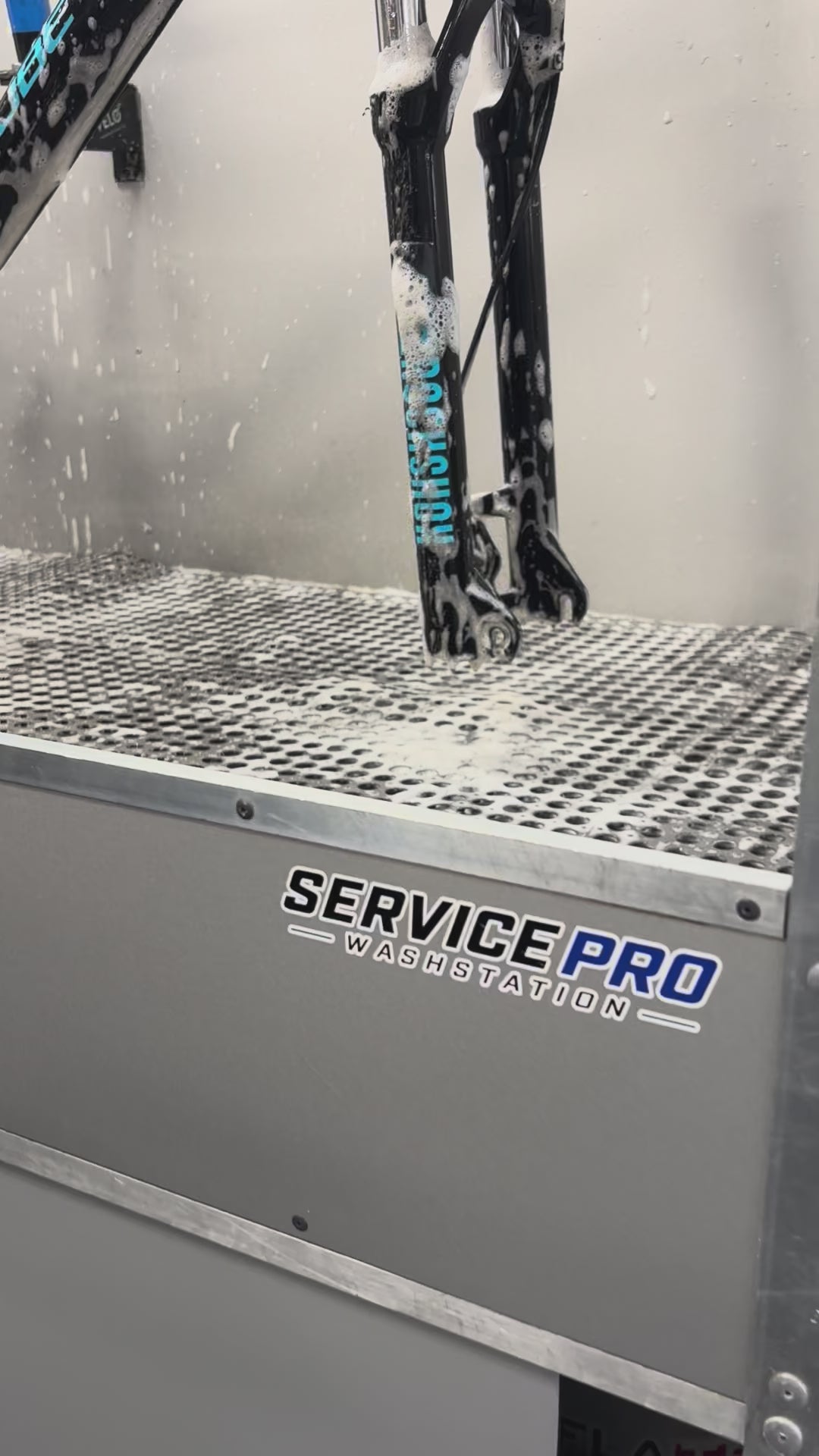 ServicePro bike wash station